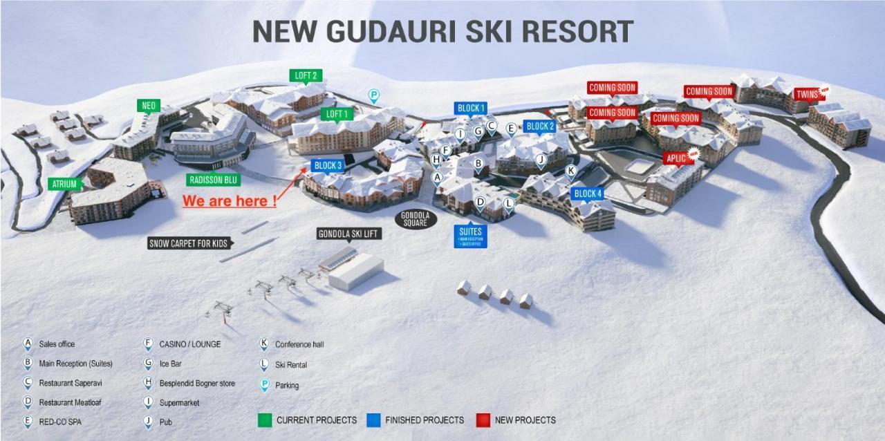 Duplex In New Near Gondola Appartement Goudaouri